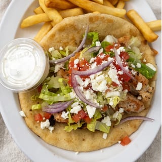 Chicken Souvlaki Sandwich