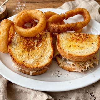 Turkey Reuben on Rye