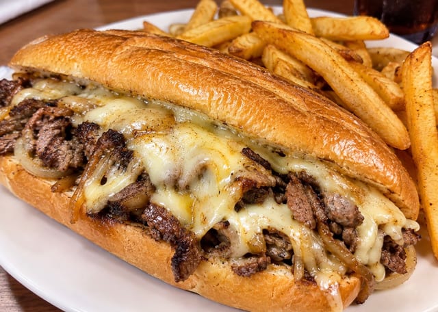 Steak & Cheese Sub.