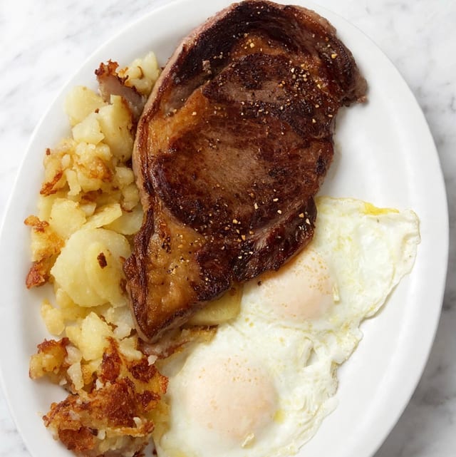 Steak & Eggs.