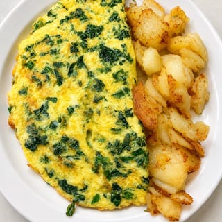 Spinach & Feta Omelet