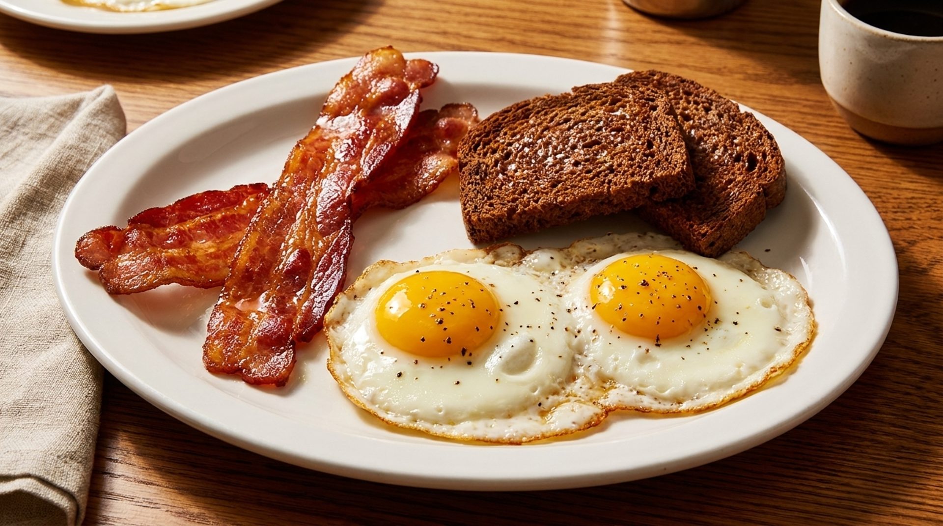 Classic breakfast, made to order