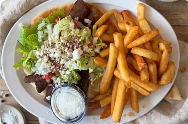 Gyro Sandwich.