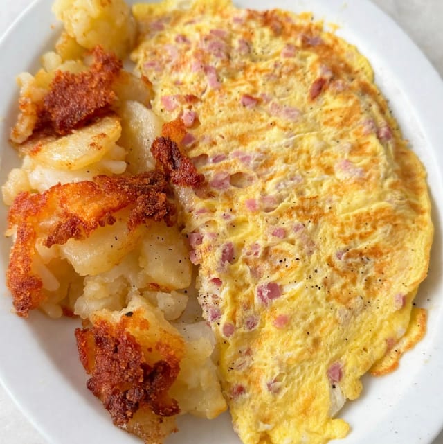Ham & Cheese Omelet.