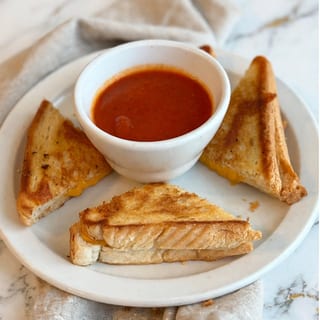 Grilled Cheese W/ Tom Soup